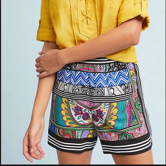 Anthropologie Pants - WYNNEWOOD PRINTED SHORTS NWT size XL